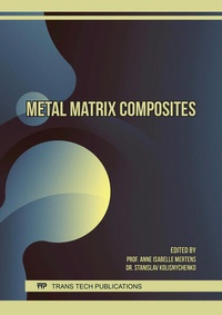 Enlarge image Cover: Metal Matrix Composites - Trans Tech Publications Ltd