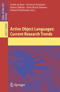 Enlarge image Cover: Active Object Languages: Current Research Trends - Springer