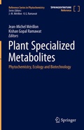 Cover: Plant Specialized Metabolites - Springer