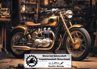 Abbildung von: Motorrad Serviceheft Inspektionsheft Scheckheft - BoD - Books on Demand