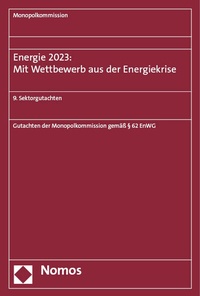 Abbildung von: Energie 2023: Mit Wettbewerb aus der Energiekrise - Nomos