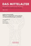 Cover: Das Mittelalter. Perspektiven medi&auml;vistischer Forschung : Zeitschrift... / 2023, Band 28, Heft 2 - Heidelberg University Publishing