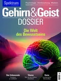 Cover: Gehirn&Geist Dossier 5/2023 - Die Welt des Bewusstseins - Spektrum der Wissenschaft
