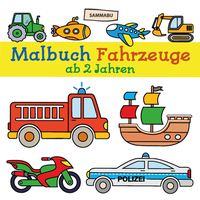 Abbildung von: Malbuch Fahrzeuge ab 2 Jahren - Neuer Augsburger Buchverlag