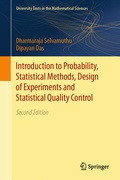 Cover: Introduction to Probability, Statistical Methods, Design of Experiments and Statistical Quality Control - Springer