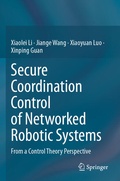 Cover: Secure Coordination Control of Networked Robotic Systems - Springer