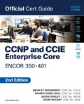 Cover: CCNP and CCIE Enterprise Core ENCOR 350-401 Official Cert Guide - Cisco Press