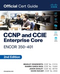 Cover: CCNP and CCIE Enterprise Core ENCOR 350-401 Official Cert Guide - Cisco Press