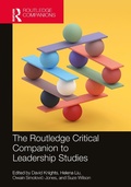 Cover: The Routledge Critical Companion to Leadership Studies - Routledge