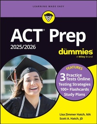 Enlarge image Cover: ACT Prep 2025/2026 For Dummies - Wiley