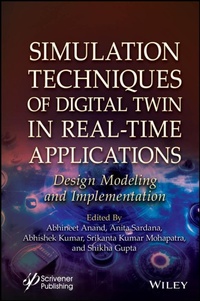 Enlarge image Cover: Simulation Techniques of Digital Twin in Real-Time Applications - Wiley-Scrivener