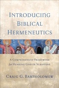 Cover: Introducing Biblical Hermeneutics - Baker Academic, Div of Baker Publishing Group