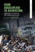Cover: From Shakespeare to Autofiction - UCL Press