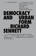Cover: Democracy and Urban Form - Sternberg Press