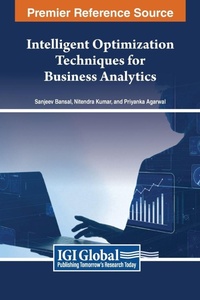 Enlarge image Cover: Intelligent Optimization Techniques for Business Analytics - IGI Global