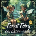 Cover: Forest Fairy Coloring Book - Elevate Publishing LLC