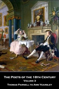 Cover: The Poets of the 18th Century - Volume 3 - Portable Poetry