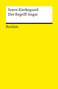 Cover: Der Begriff Angst - Reclam