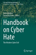 Cover: Handbook on Cyber Hate - Springer