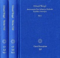 Cover: Erhard Weigel: Werke VIII,1-2: Astronomiae Pars Sphaerica Methodo Euclidea conscripta - frommann-holzboog