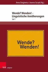 Abbildung von: Wende? Wenden! - Linguistische Annäherungen - V&R unipress