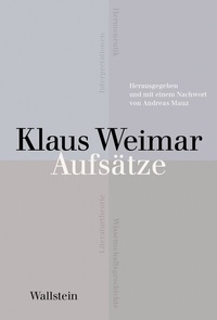 Abbildung von: Aufsätze - Wallstein