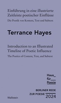 Cover: Einf&uuml;hrung in eine illustrierte Zeitleiste poetischer Einfl&uuml;sse | Introduction to an Illustrated Timeline of Poetic Influence - Wallstein