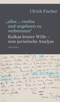 Cover: &raquo;alles . restlos und ungelesen zu verbrennen&laquo; - Wallstein
