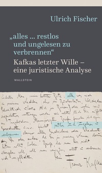 Abbildung von: »alles . restlos und ungelesen zu verbrennen« - Wallstein