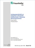 Cover: Auslegungsmethodik zur Integration entkoppelter Direktantriebe in spanende Werkzeugmaschinen - Wissenschaftliche Scripten