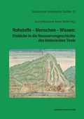 Cover: Rohstoffe - Menschen - Wissen - innsbruck university press