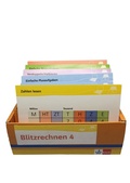Cover: mathe 2000. Blitzrechnen 4 Basiskurs Zahlen (bis 1 Million), Kartei - &Ouml;BV 3-209
