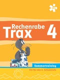 Cover: Rechenrabe Trax 4, Arbeitsheft Sommertraining - &Ouml;BV 3-209