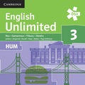 Cover: English Unlimited HUM 3, Audio-CDs - &Ouml;BV 3-209