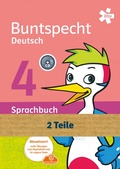 Cover: Buntspecht Deutsch 4, Sch&uuml;lerbuch mit CD-ROM - &Ouml;BV 3-209