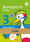 Cover: Buntspecht Deutsch 3, Sch&uuml;lerbuch mit CD-ROM - &Ouml;BV 3-209