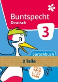 Cover: Buntspecht Deutsch 3, Schulbuch in zwei Teilen - &Ouml;BV 3-209