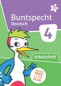 Cover: Buntspecht Deutsch 4, Arbeitsheft - &Ouml;BV 3-209
