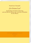 Cover: "Ex Oriente Lux" - Harrassowitz Verlag