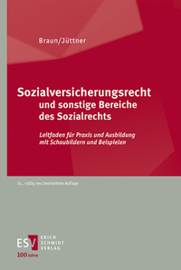 Abbildung von: Sozialversicherungsrecht und sonstige Bereiche des Sozialrechts - Erich Schmidt Verlag