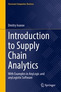 Cover: Introduction to Supply Chain Analytics - Springer