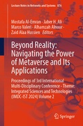 Cover: Beyond Reality: Navigating the Power of Metaverse and Its Applications - Springer