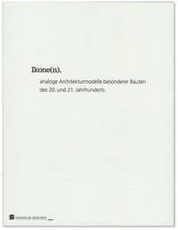 Enlarge image Cover: Ikone(n), - Universität der Künste Berlin