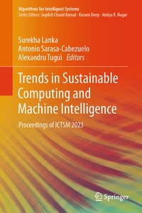 Abbildung von: Trends in Sustainable Computing and Machine Intelligence - Springer