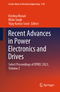 Cover: Recent Advances in Power Electronics and Drives - Springer