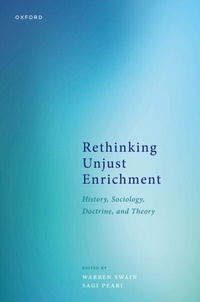 Abbildung von: Rethinking Unjust Enrichment - OUP eBook