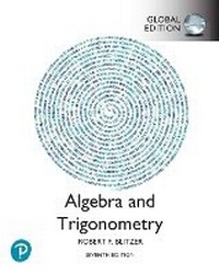 Abbildung von: Algebra and Trigonometry, Global Edition -- MyLab Math with Pearson eText - Pearson Education Limited