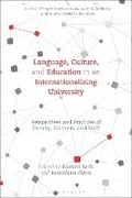 Cover: Language, Culture, and Education in an Internationalizing University - Bloomsbury Academic
