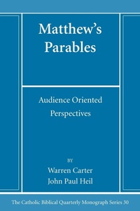 Enlarge image Cover: Matthew's Parables - Pickwick Publications