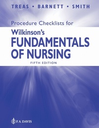 Enlarge image Cover: Procedure Checklists for Wilkinson's Fundamentals of Nursing - F.A. Davis Company